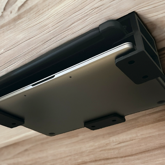 Under Desk Laptop Holder (For 2 Devices)