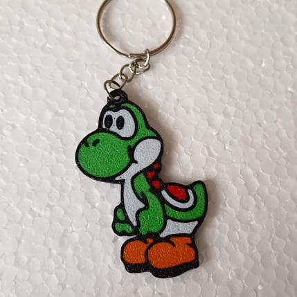 YOSHI MARIO BROS KEYCHAIN