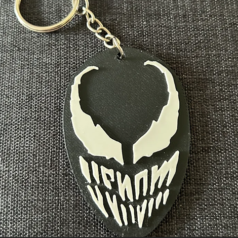 Venom Keychain