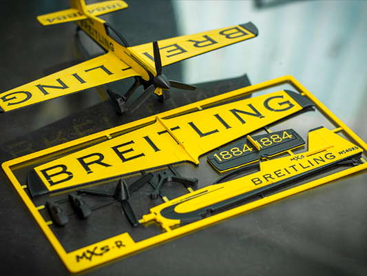Air Race plane kit card (MXS-R Breitling)